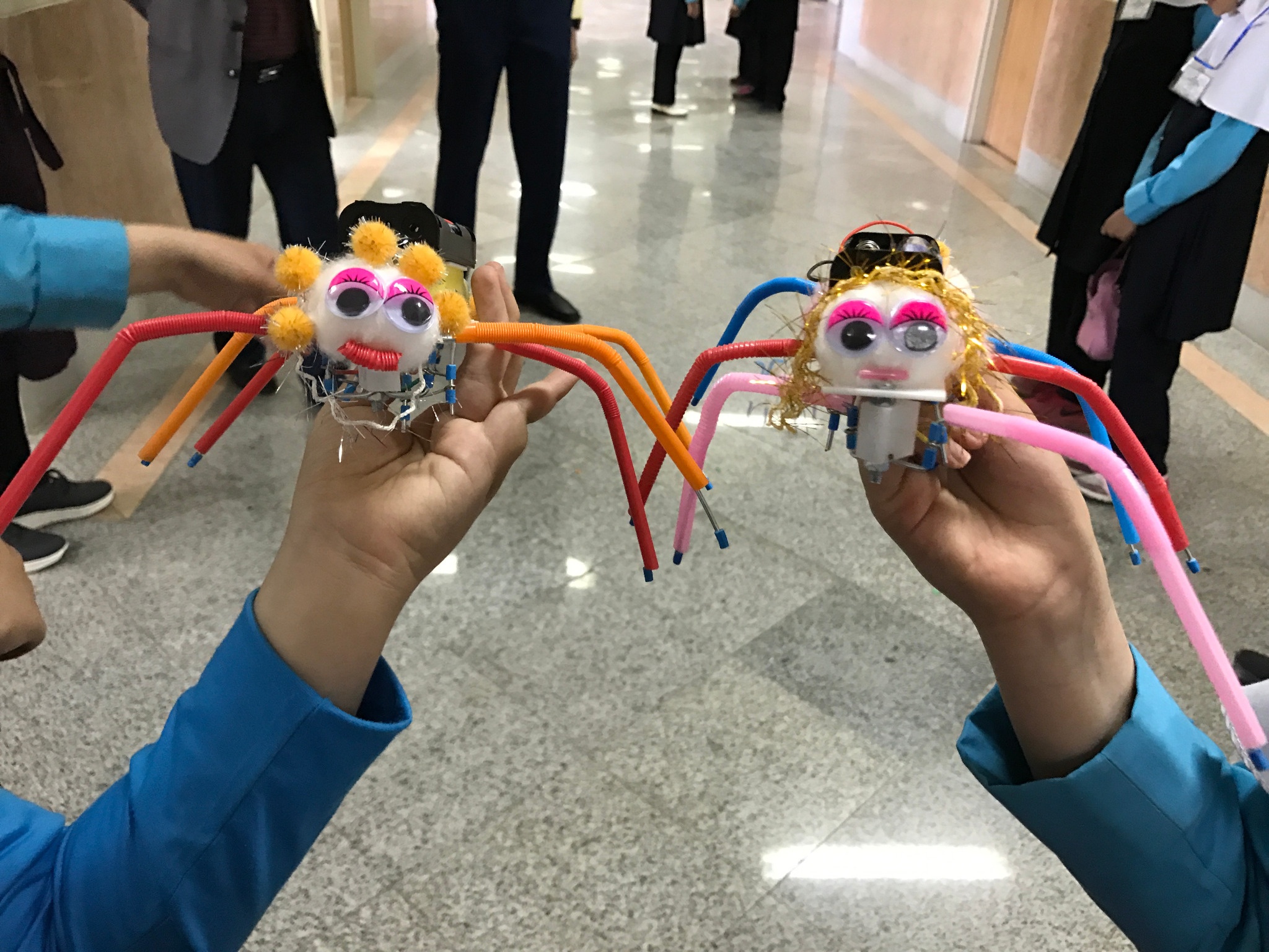 Insect robot construction workshop