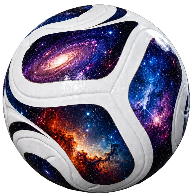 Football symbolic artwork